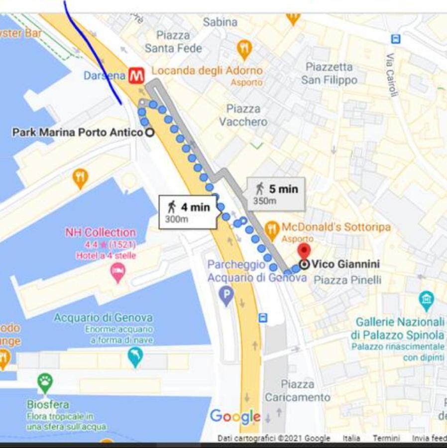 Apt Aquarium Apartment Genoa Luaran gambar
